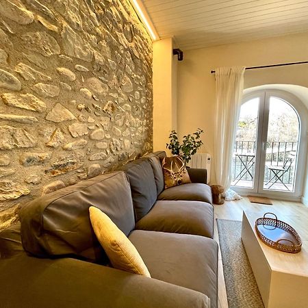 Apartamento Colgante Al Rio Con Vistas Al Puente Camprodon Buitenkant foto