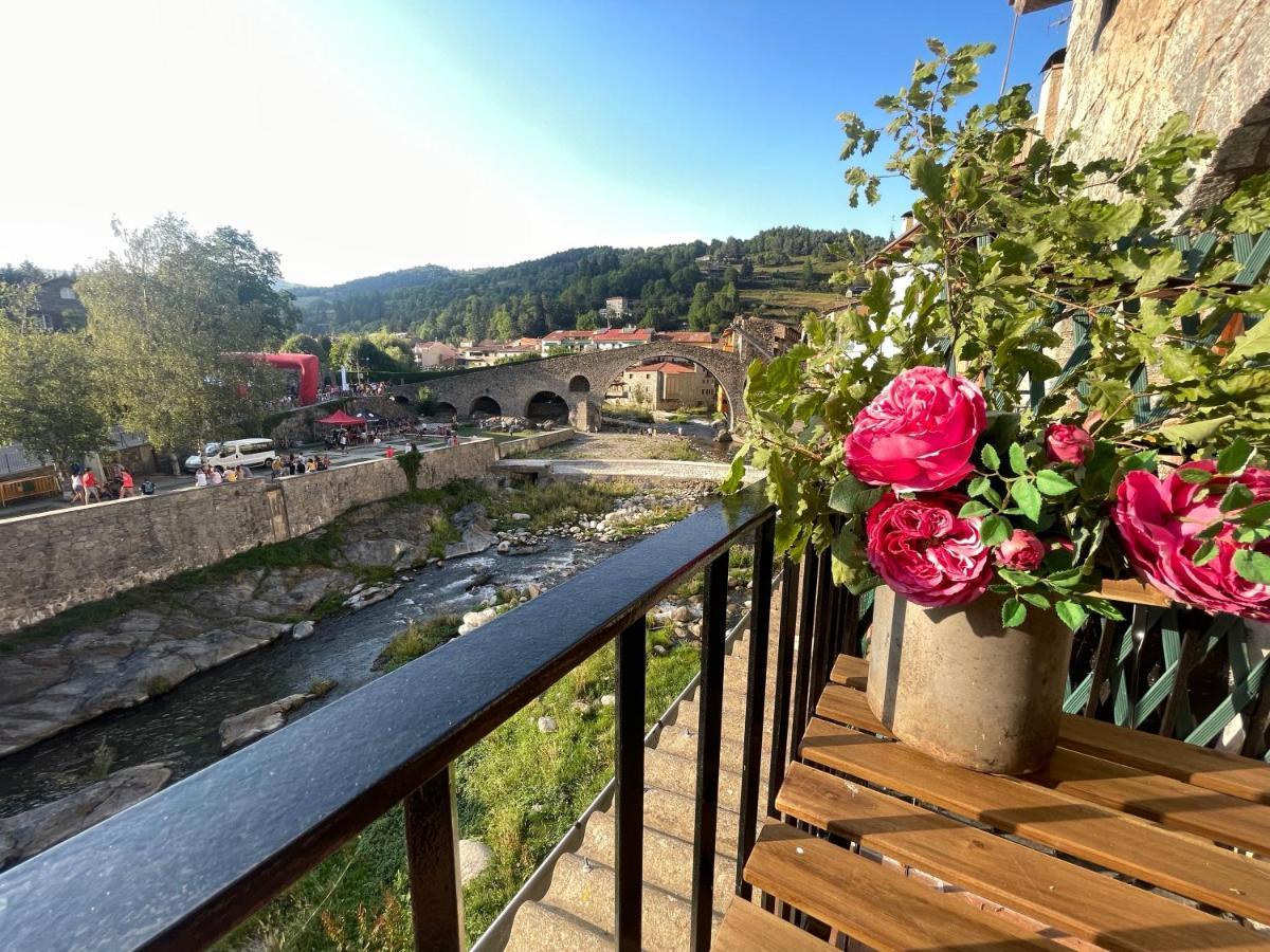 Apartamento Colgante Al Rio Con Vistas Al Puente Camprodon Buitenkant foto