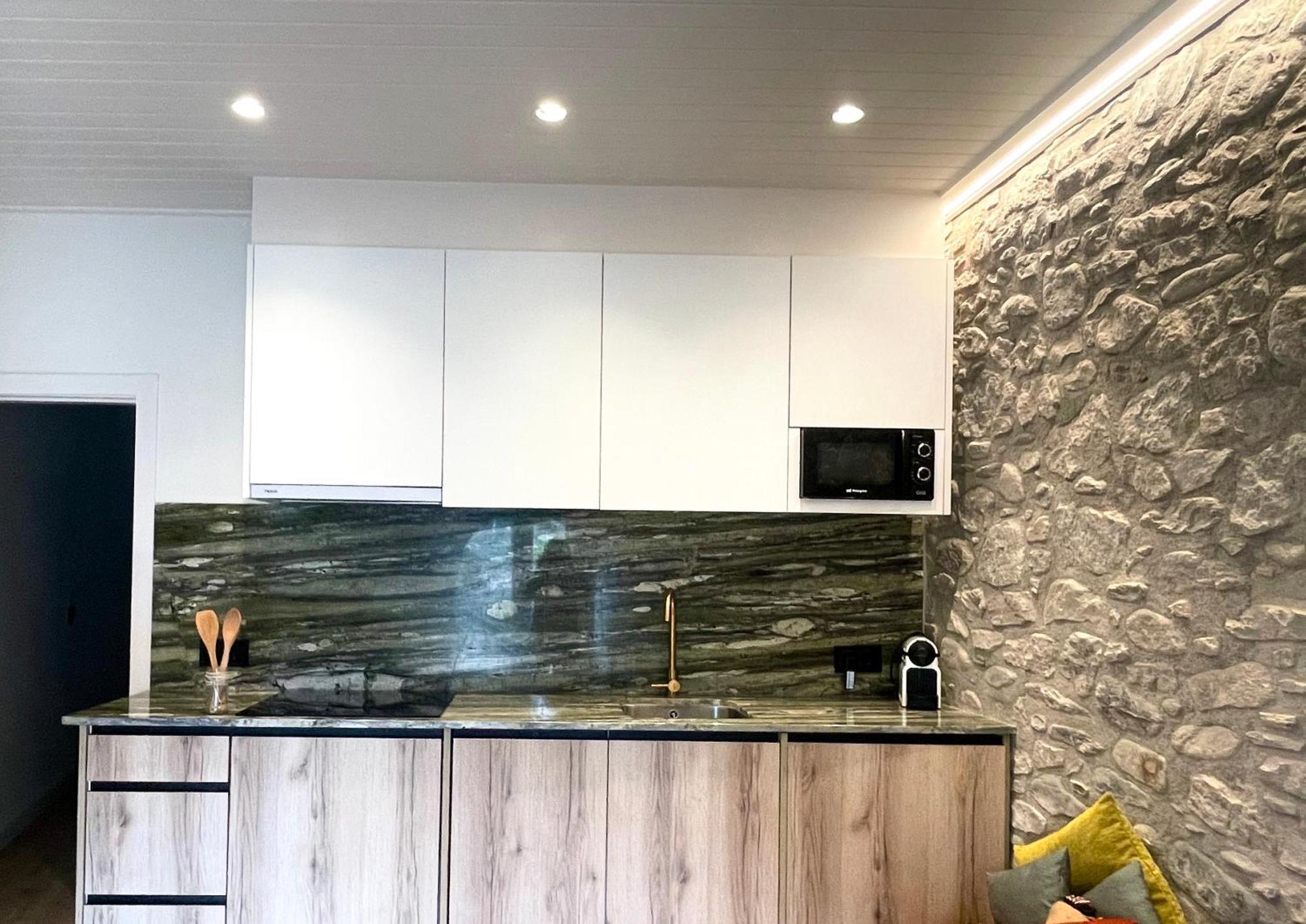 Apartamento Colgante Al Rio Con Vistas Al Puente Camprodon Buitenkant foto