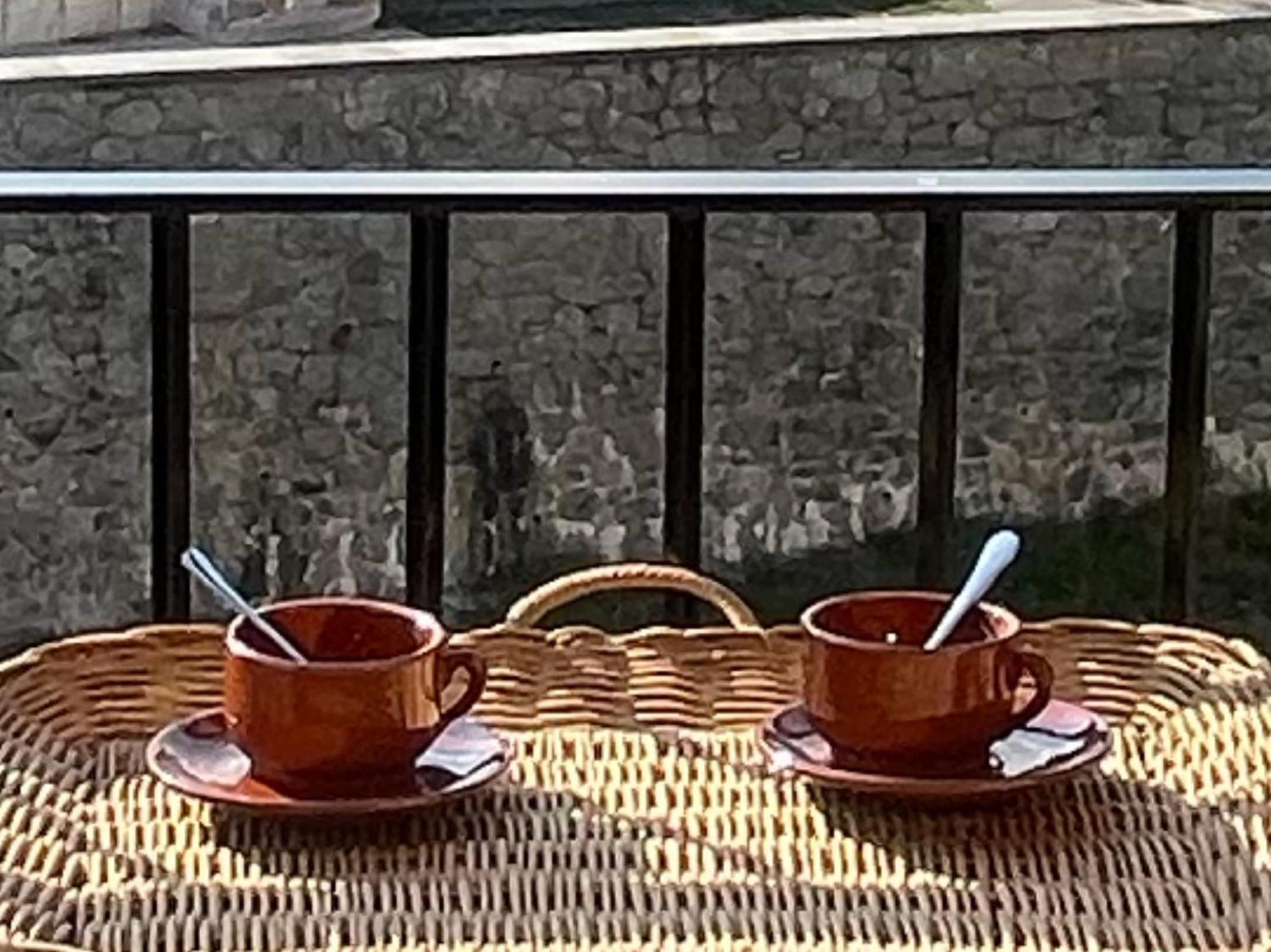 Apartamento Colgante Al Rio Con Vistas Al Puente Camprodon Buitenkant foto
